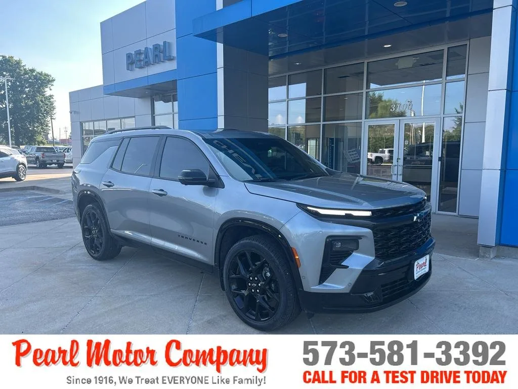2025 Chevrolet Traverse RS for sale at Pearl Motor, Mexico MO